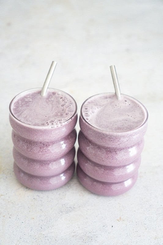 Brombeer-Mandelmilch